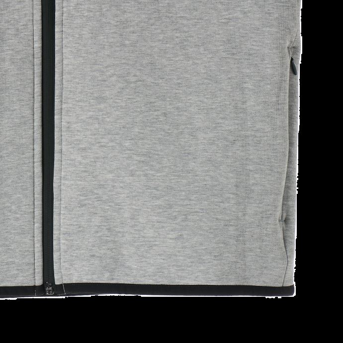 Spacer Sweat à Capuche Entièrement Zippé Hommes Puma Canada Gris Clair Chiné
