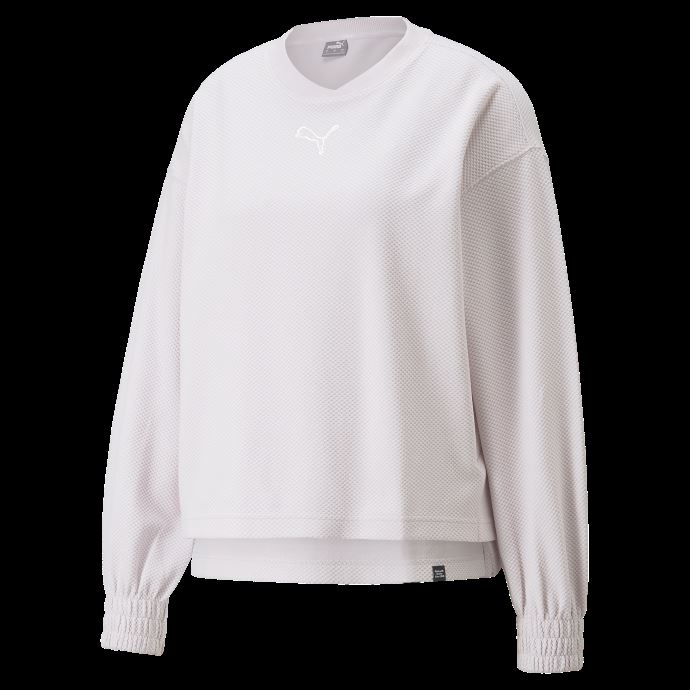 Puma Canada Lavande Brouillard Son Sweat-shirt D'été à Col Rond Pour Femme
