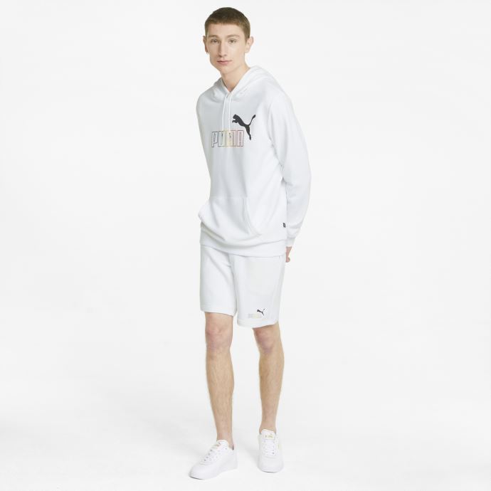 Sweat à Capuche Essentials+ Arc-en-ciel Pour Homme Blanc Puma Canada
