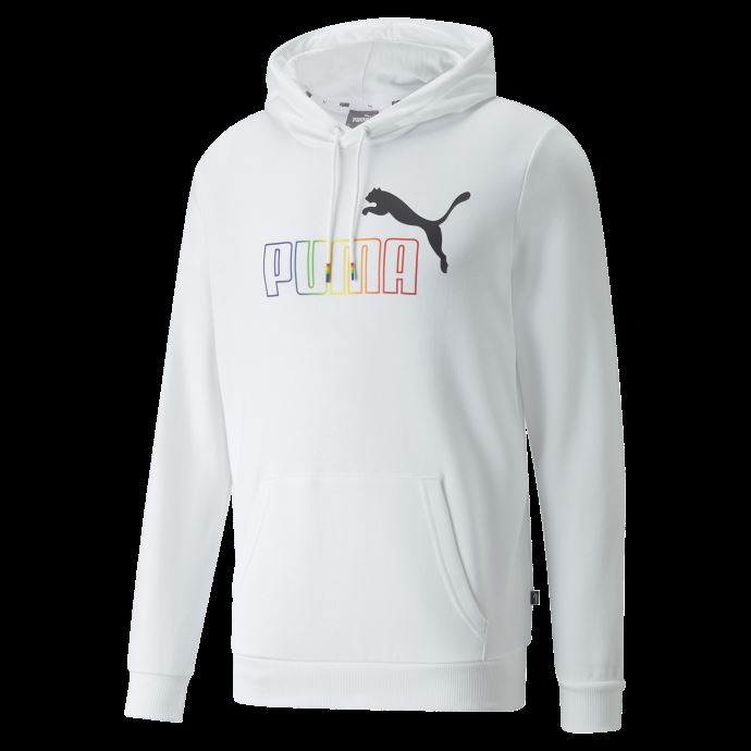 Sweat à Capuche Essentials+ Arc-en-ciel Pour Homme Blanc Puma Canada
