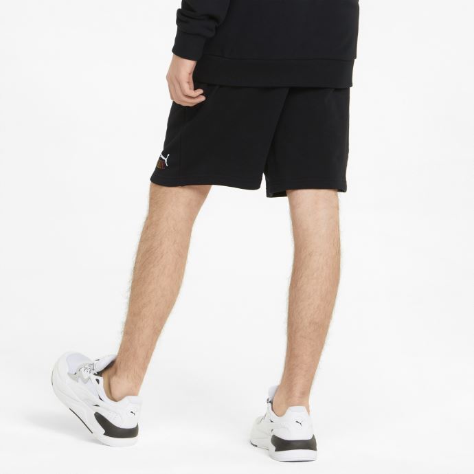 Short De Survêtement Essentials+ Arc-en-ciel Pour Hommes Puma Canada Noir