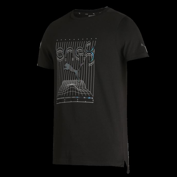 T-shirt Graphique One8 Virat Kohli Noir Puma Canada
