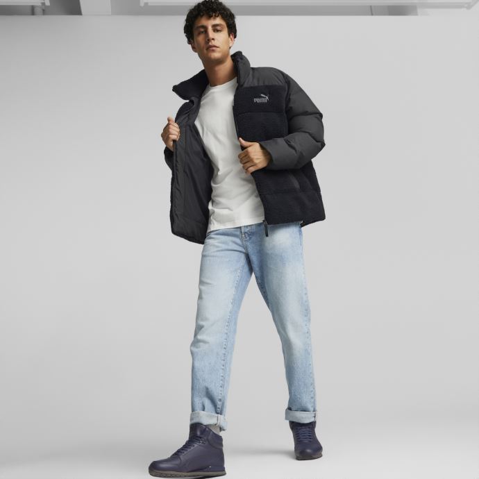 Puma Canada Sherpa Doudoune Hommes Noir