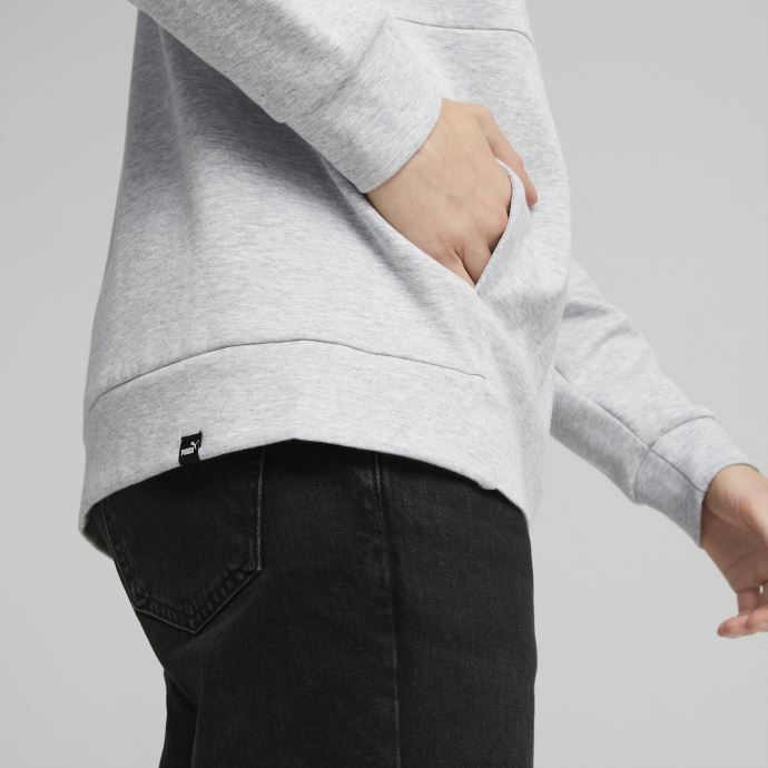 Sweat à Capuche Entièrement Zippé Rad-cal Hommes Gris Clair Chiné Puma Canada
