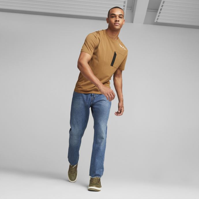 T-shirt à Poche Rad-Cal Pour Hommes Desert Tan Puma Canada

