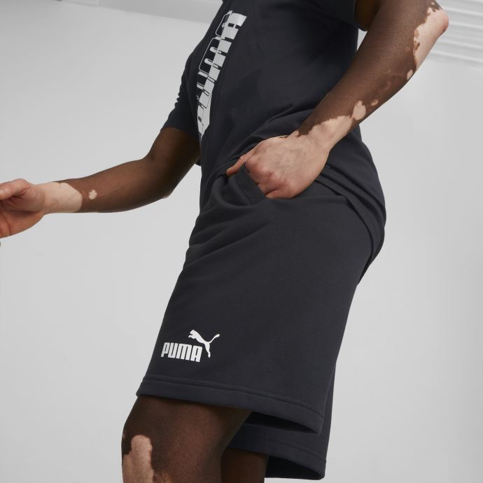 Short Logo Power Hommes Puma Canada Noir
