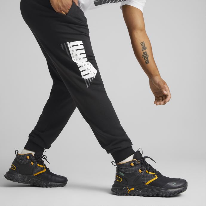 Pantalons De Survêtement Logo Power Hommes Puma Canada Noir