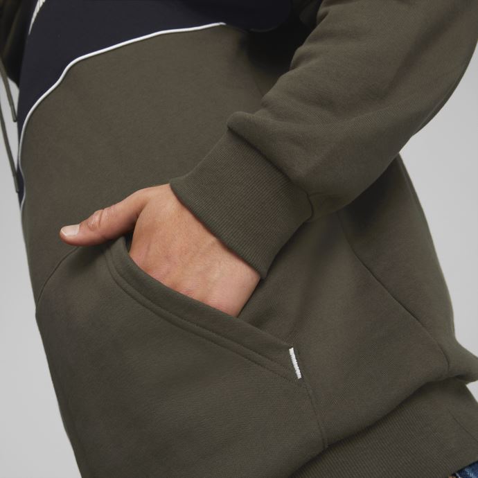 Forest Night Puma Canada Power Colorblock Sweat à Capuche Hommes
