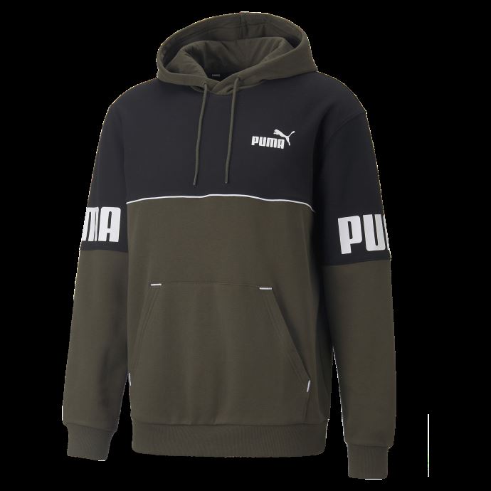 Forest Night Puma Canada Power Colorblock Sweat à Capuche Hommes

