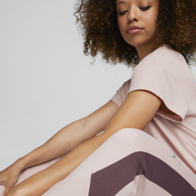 Puma Canada Rose Quartz Evostripe Pantalon Taille Haute Femme