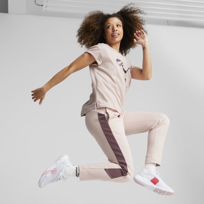 Pantalon Taille Haute Evostripe Quartz Rose Femmes Puma Canada
