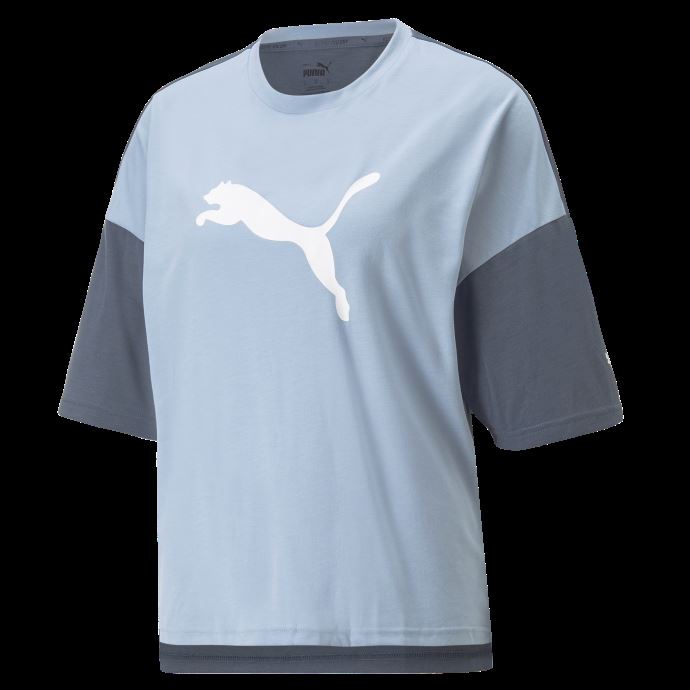 T-shirt Mode Sport Moderne Femmes Blue Wash Puma Canada
