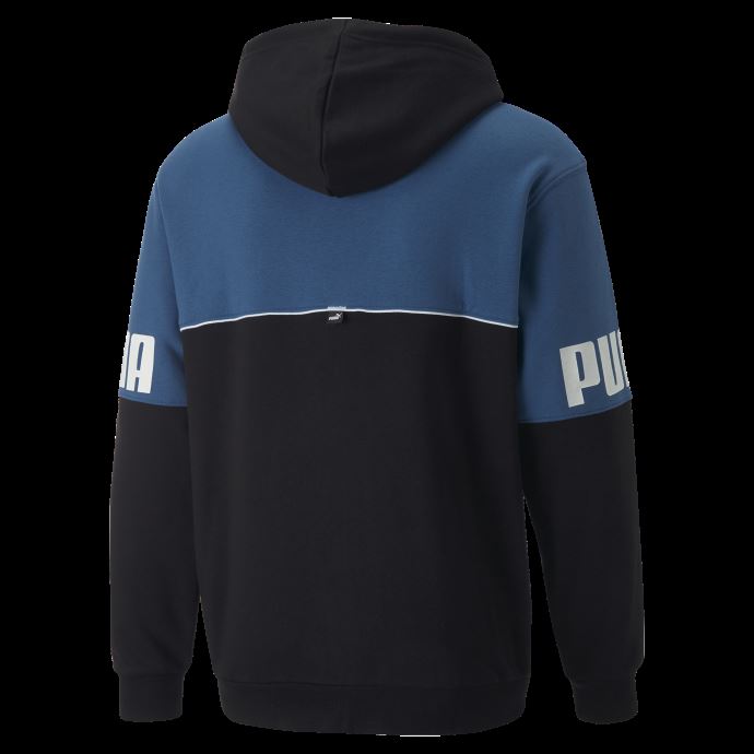 Sweat à Capuche Entièrement Zippé Puma Canada Power Bleu Lac Pour Hommes
