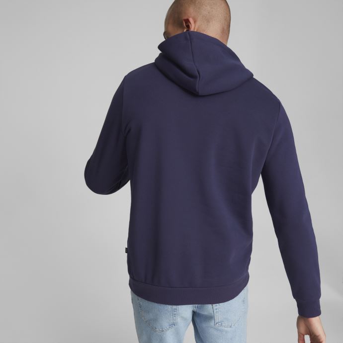 Sweat à Capuche Essentials+ Big Logo Hommes Puma Canada Peacoat