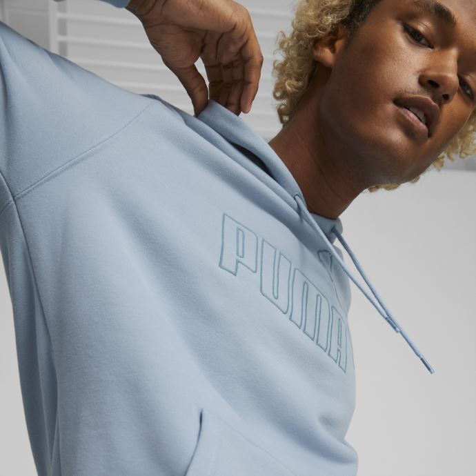 Sweat à Capuche Puma Canada Blue Wash Essentials Pour Hommes
