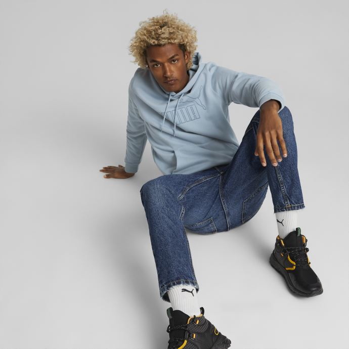 Sweat à Capuche Puma Canada Blue Wash Essentials Pour Hommes
