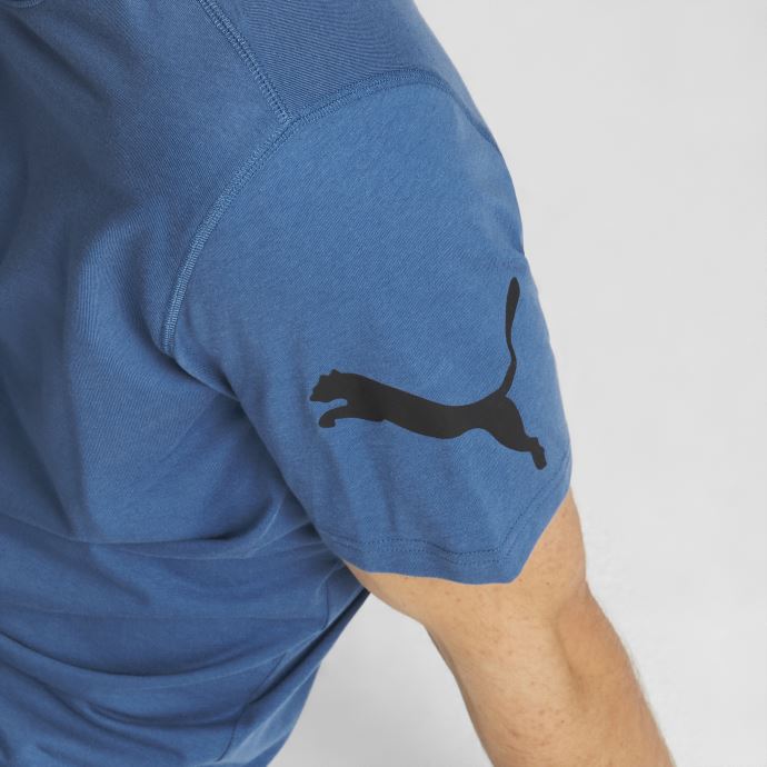 Tee Shirt Puma Canada Power Cat Homme Bleu Lac
