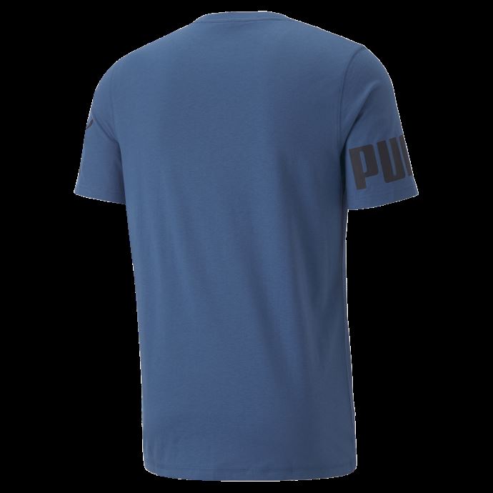 Tee Shirt Puma Canada Power Cat Homme Bleu Lac
