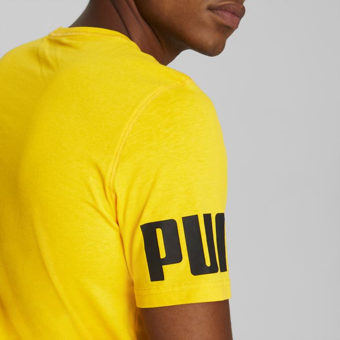 Puma Canada Tangerine Power T-shirt à Manches Courtes Chat Pour Hommes
