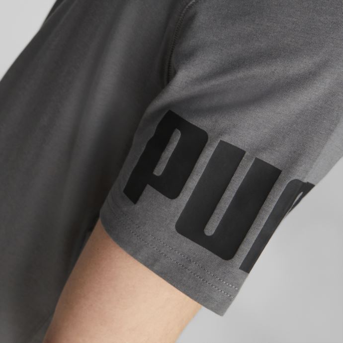 Castlerock Puma Canada Power T-shirt à Manches Courtes Pour Homme Avec Chat