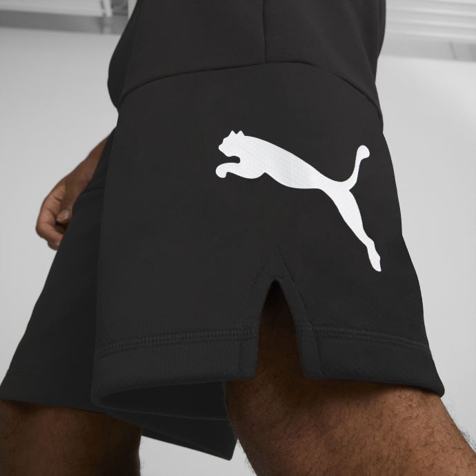 Short Puma Canada Black Power Cat Pour Hommes