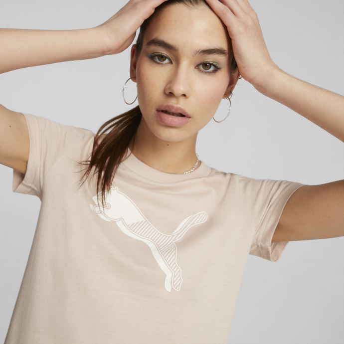 T-shirt Graphique Power Pour Femmes Quartz Rose Puma Canada
