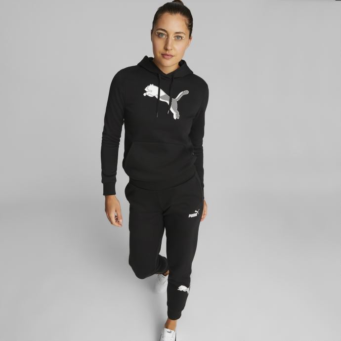 Sweat à Capuche Black Power Graphic Puma Canada
