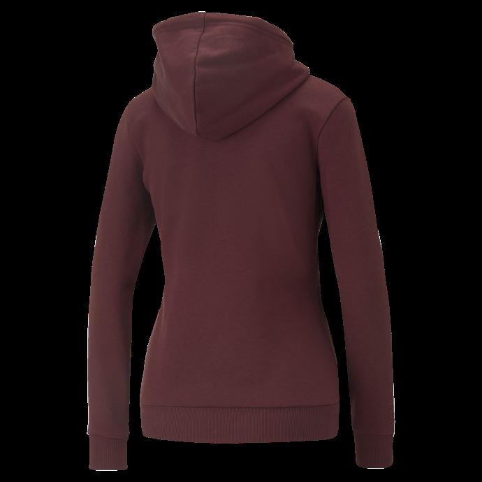 Sweat à Capuche Essentials+ Logo Métallisé Femme Aubergine Puma Canada
