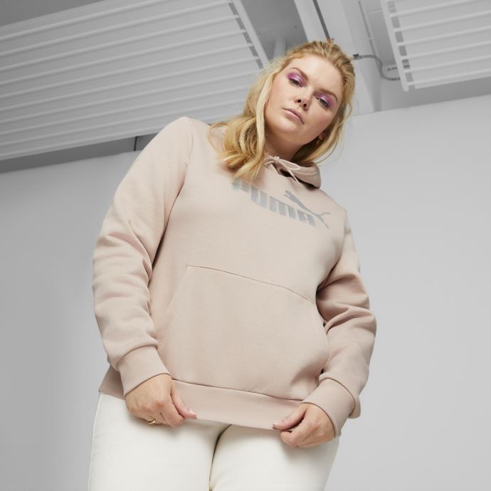 Rose Quartz Essentials+ Chandail à Capuchon Avec Logo Métallique Femmes Puma Canada

