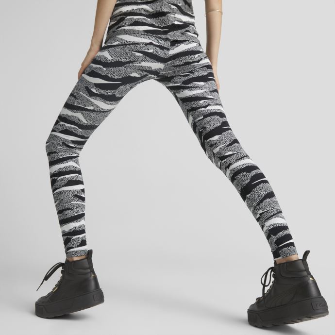Legging Essentials+ Imprimé Animal Pour Femme Puma Canada Noir