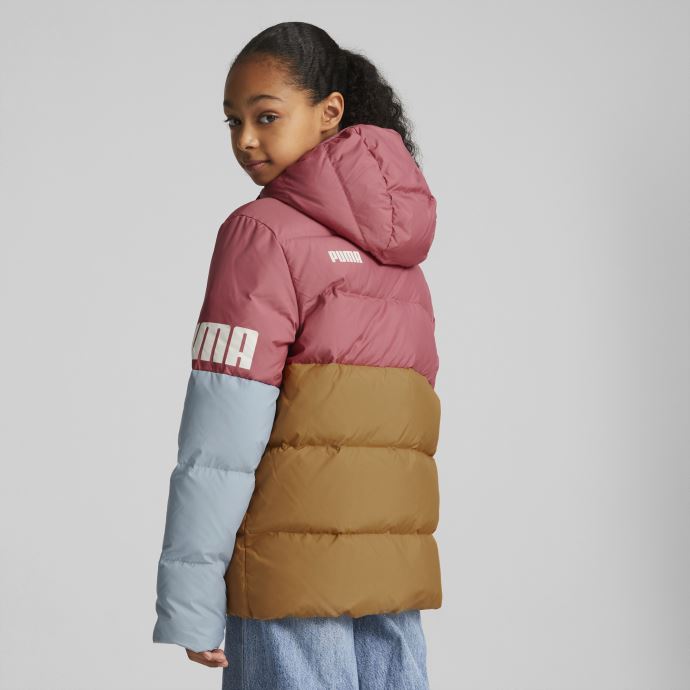 Poussiéreux Orchidée Puma Canada Power Down Puffer Jeunesse