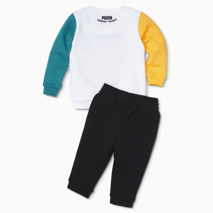 Ensemble Puma Canada X Garfield Ras Du Cou Tout-petits Blanc