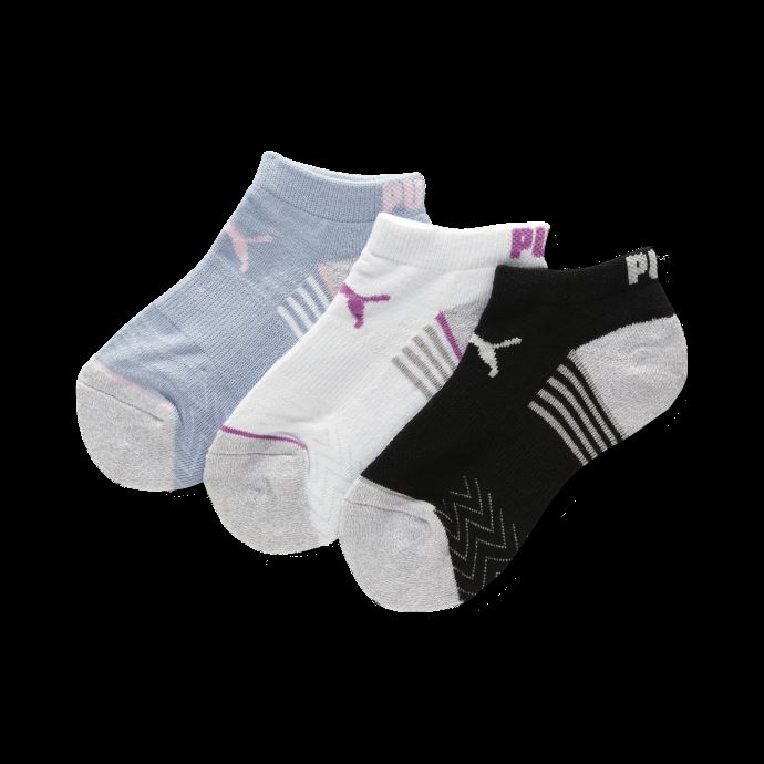 Demi-chaussettes Basses Blanc-rose Clair Pour Filles [paquet De 3] Puma Canada