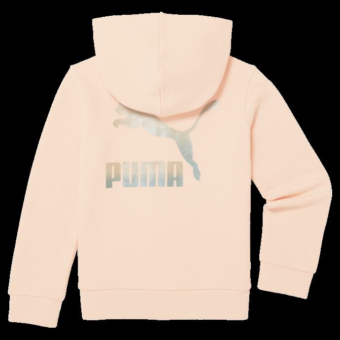 Gloaming Little Kids' Fleece Zip Up Puma Canada Peach Parfait