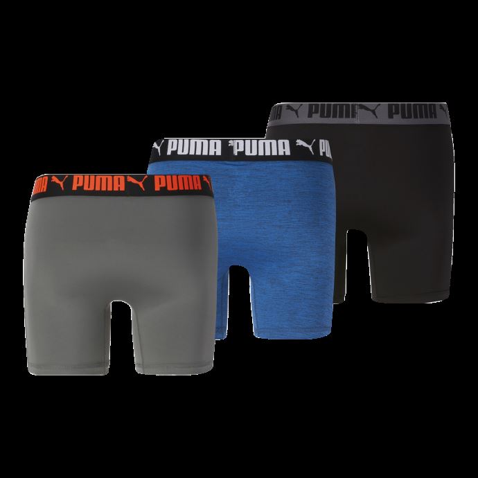 Boxer Athlétique Bleu-gris Pour Hommes [paquet De 3] Puma Canada