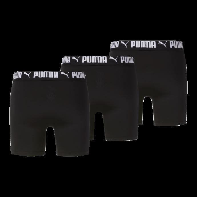 Noir-blanc Puma Canada Boxer Athlétique Pour Homme [lot De 3]