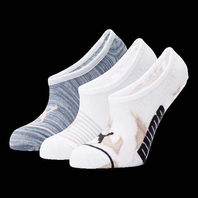 Chaussettes Invisibles Rose-bleu Pour Femmes [paquet De 3] Puma Canada