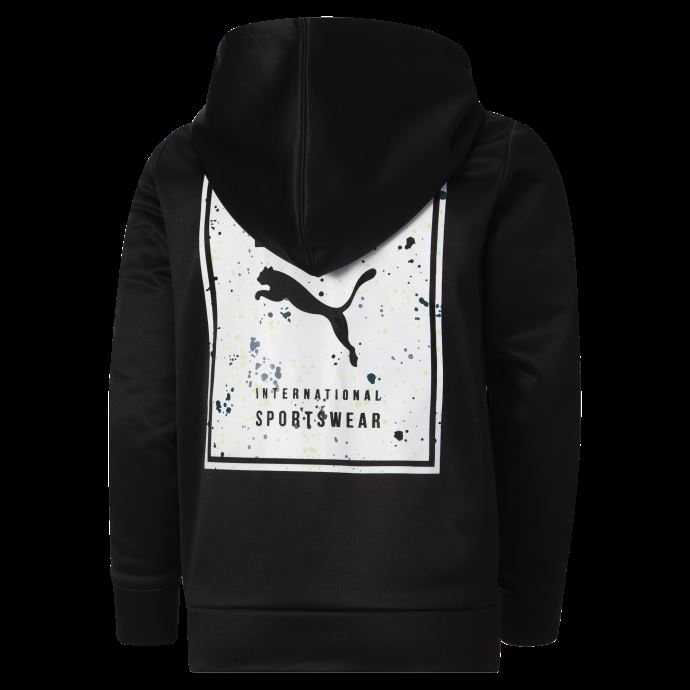 Puma Canada Black Splatter Pack Polaire Zippée Pour Grands Enfants