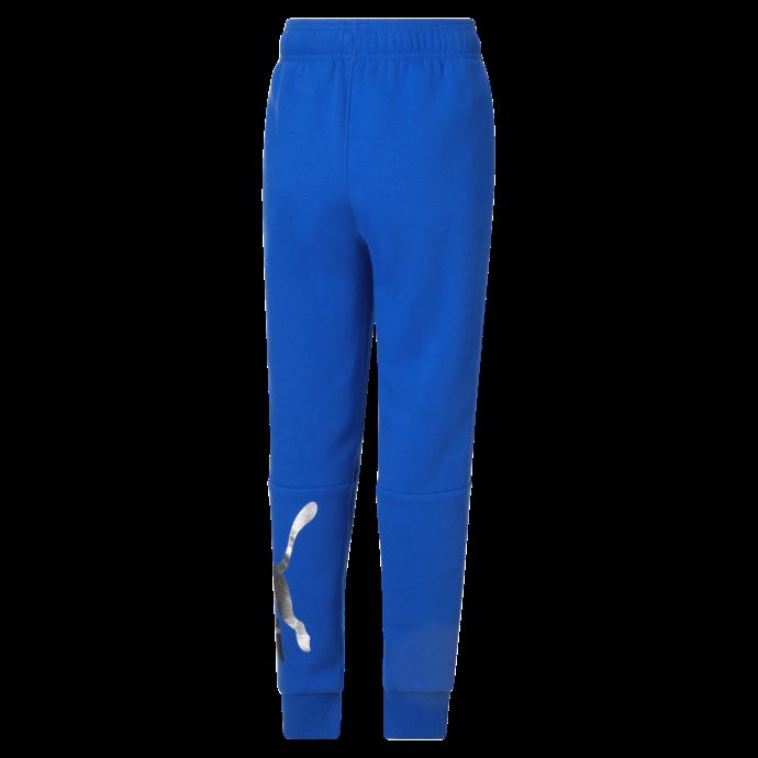 Puma Canada Victoria Bleu Galaxy Pack Logo Métallique Grand Pantalon De Jogging Pour Enfant