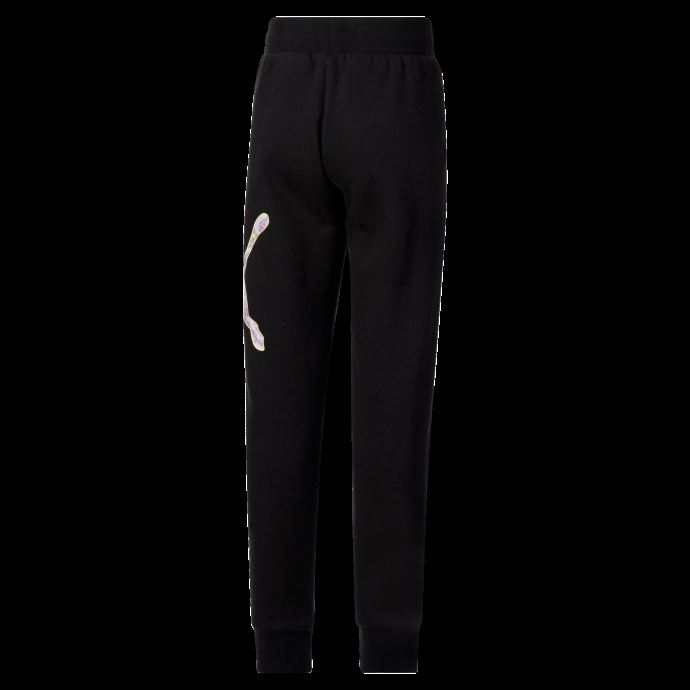 Pantalon De Jogging Puma Canada Space Glam Noir Pour Grands Enfants