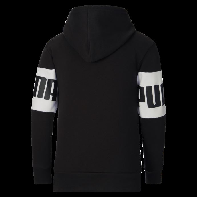 Sweat à Capuche Traditionnel Puma Canada Power Pack En Molleton Pour Enfant Noir