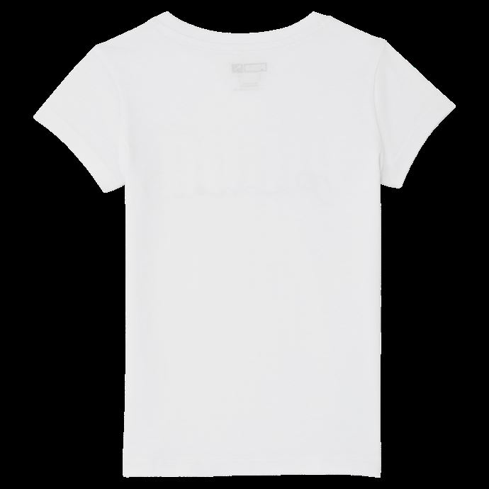 Puma Canada T-shirt à Logo Double Trouble Traditionnel Blanc Pour Petits Enfants