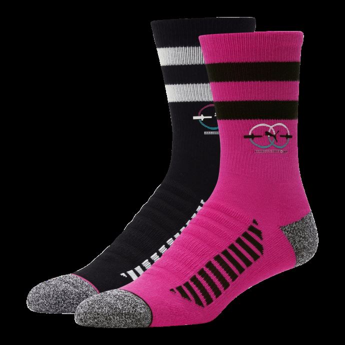 Chaussettes Mi-mollet Puma Canada X Barbells For Boobs [paquet De 2] Rose Vif