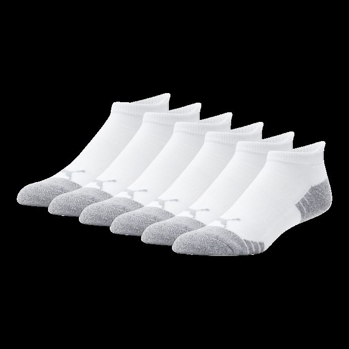 Chaussettes Basses En Demi-éponge Pour Hommes [paquet De 6] Blanc-multi Puma Canada