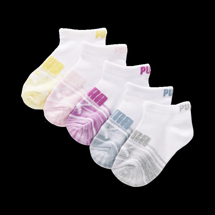 Chaussettes Basses Enfant Puma Canada Blanc-rose [lot De 6]
