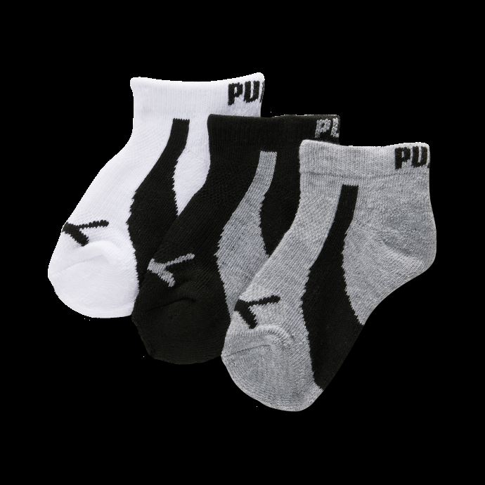 Chaussettes Basses Enfant [lot De 6] Puma Canada Blanc-noir