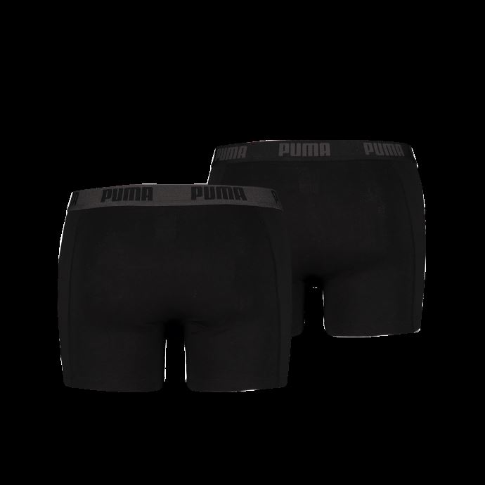 Lot De 2 Boxers Courts Puma Canada Basic Noir-noir
