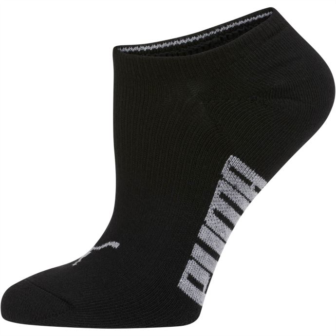 Chaussettes Invisibles Invisibles Puma Canada Pour Femmes Blanc-noir-gris Chiné (paquet De 3)