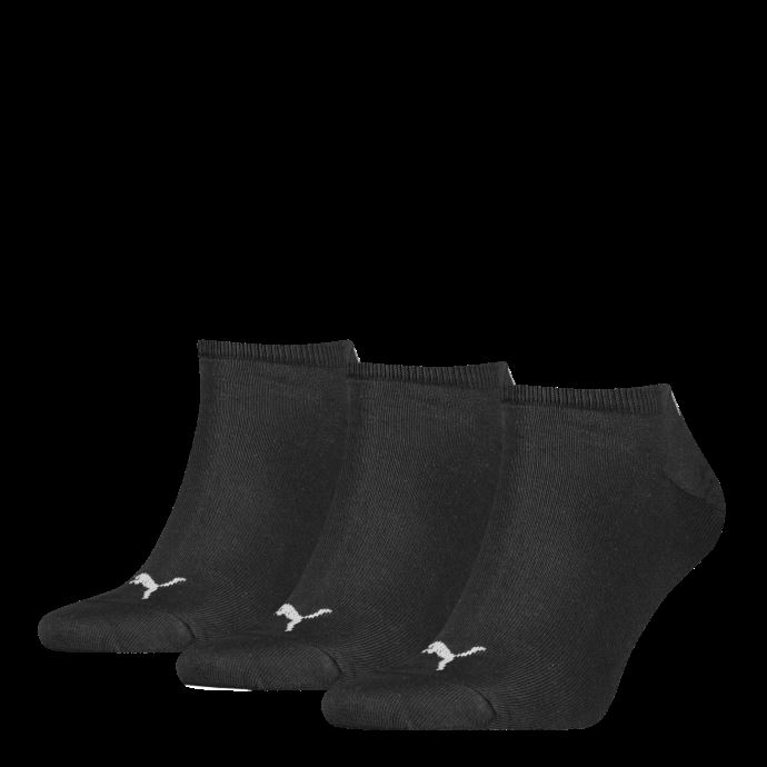 Puma Canada Unisexe Unisexe Sneaker Formateur Chaussettes 3 Pack Noir