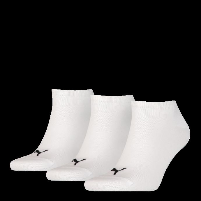 Puma Canada Unisexe Unisexe Sneaker Formateur Chaussettes 3 Pack Blanc